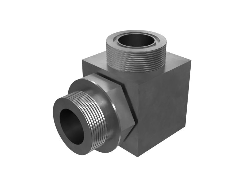 Переходной коленчатый патрубок