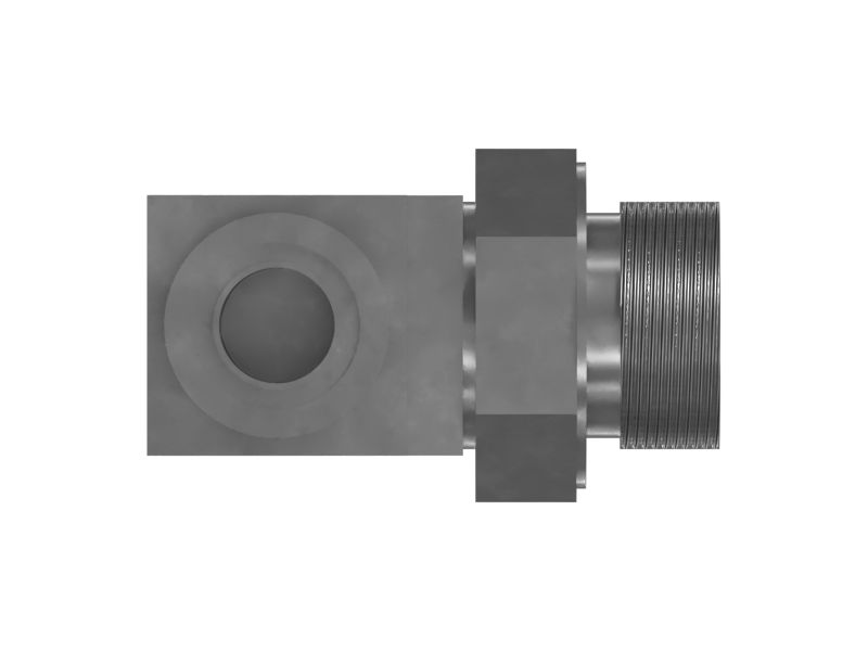 Переходной коленчатый патрубок 90° (ORFS/STOR)