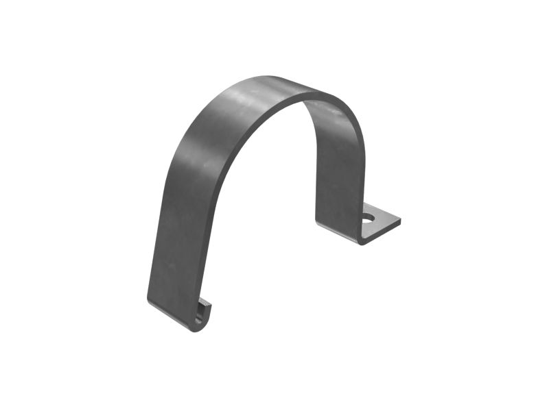 Зажим из двух частей с внутренним диаметром 127 мм