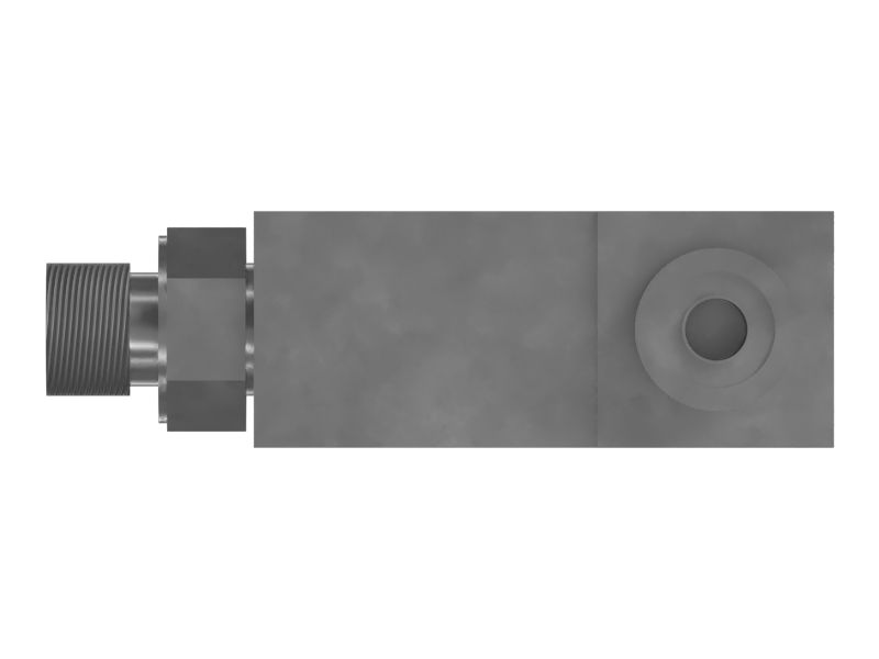 Переходной коленчатый патрубок 90° (ORFS/STOR)