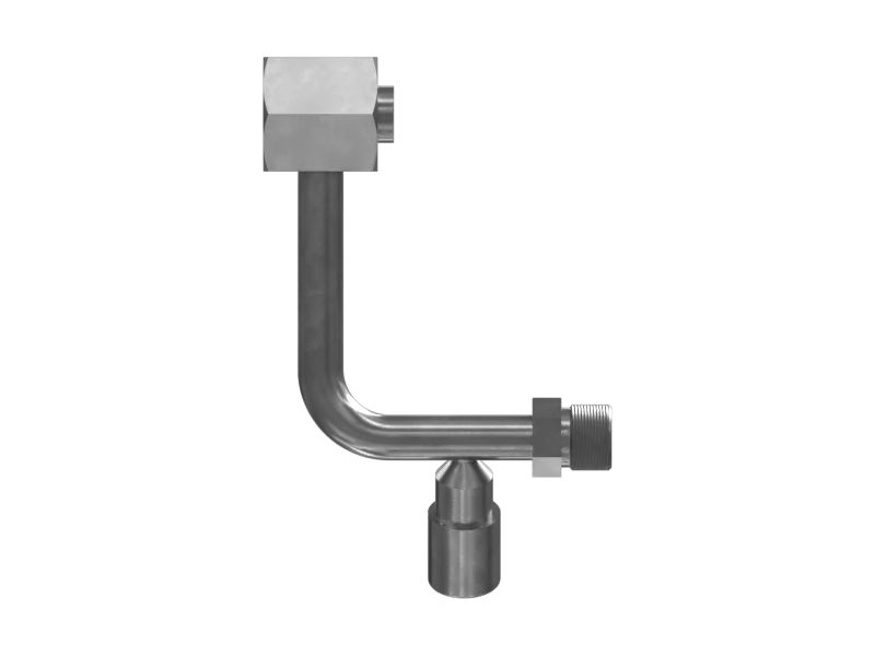 3/4-16 Патрубок компрессора переменного тока с резьбой 2A