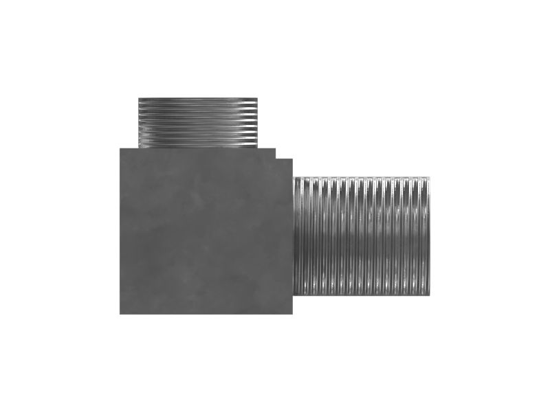 Переходной коленчатый патрубок