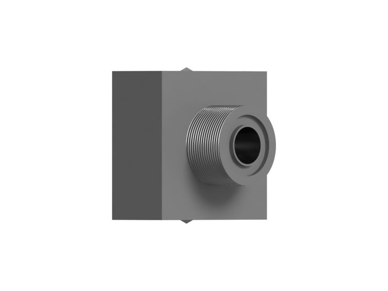 Переходной коленчатый патрубок топливного клапана