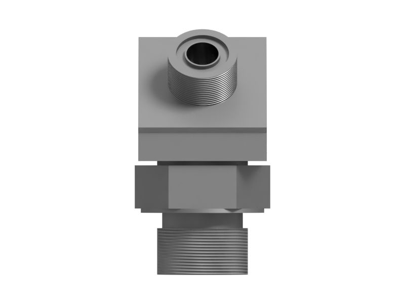 Переходной коленчатый патрубок топливного клапана