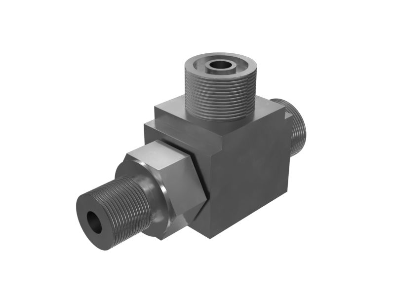 Тройниковый переходник 7/16-20