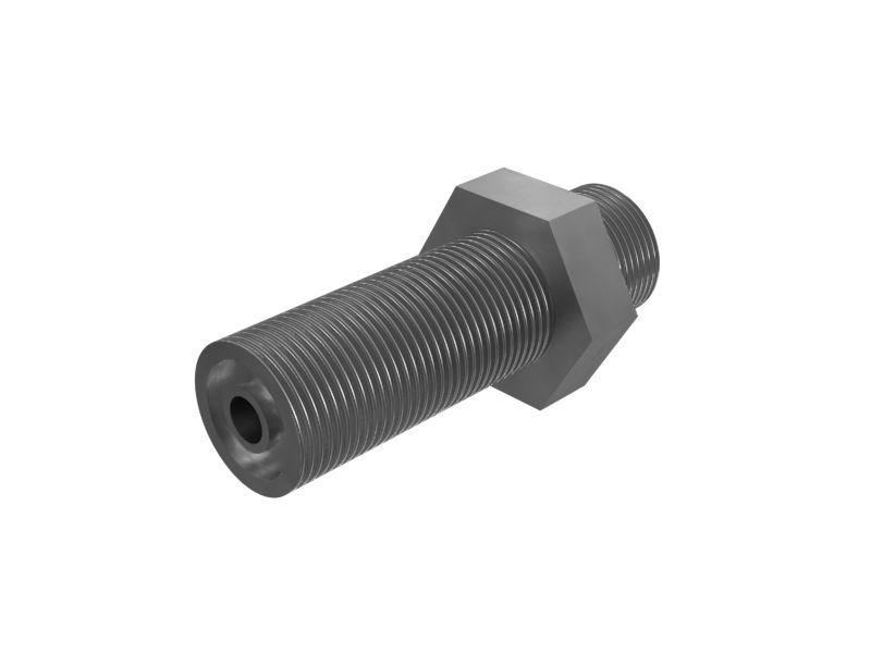 Прямой переходник с уплотнительным кольцом и шестигранной головкой 9/16-18