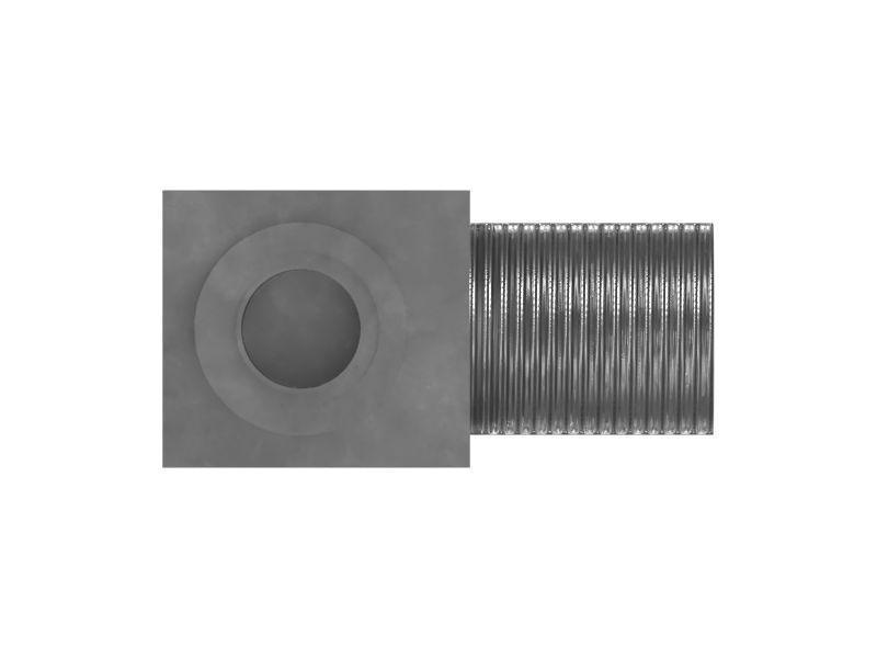 Переходной коленчатый патрубок