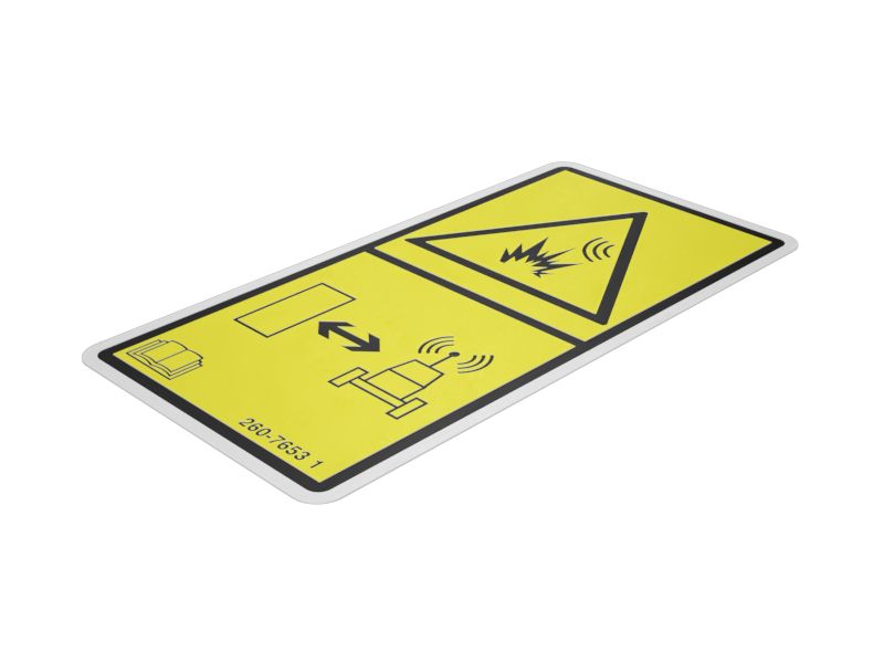 Предупреждающая пленка со ссылкой на продукт