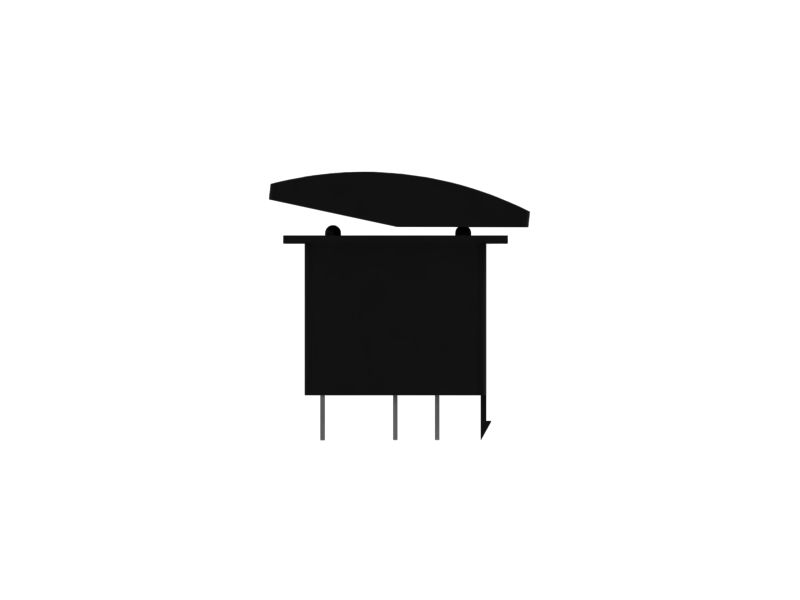 Кулисный переключатель в сборе