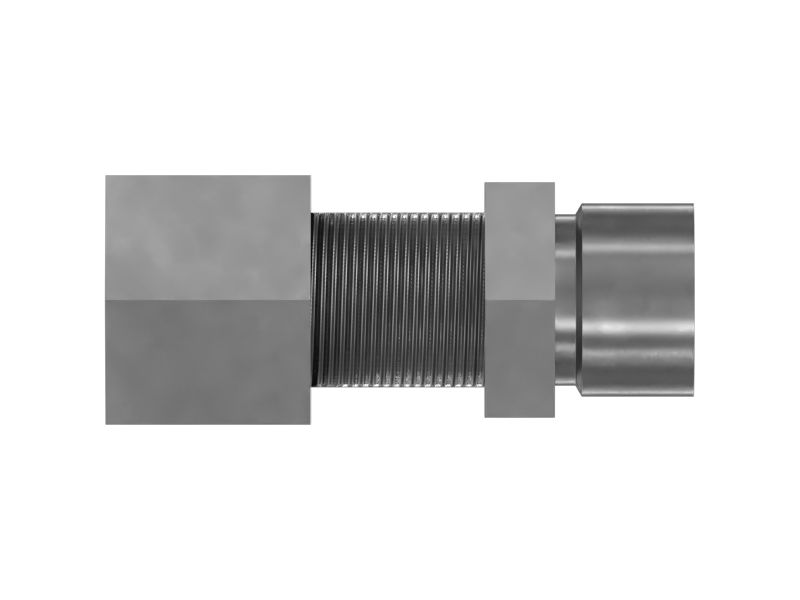 Прямой переходник с уплотнительным кольцом и шестигранной головкой 7/8-14 X 1-14