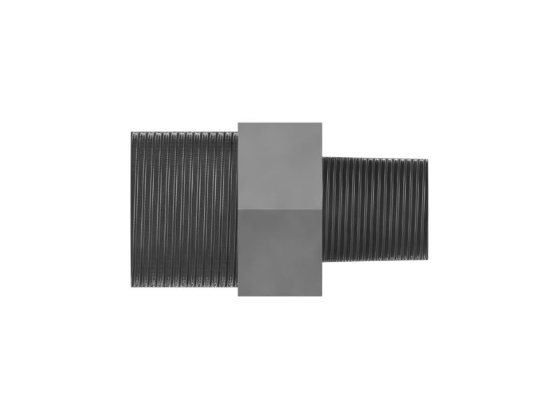 Прямой переходник с шестигранной головкой (9/16-18 X 1/8-27 NPTF)