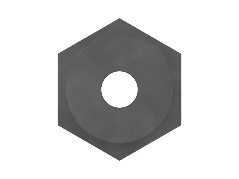 Прямой переходник с уплотнительным кольцом и шестигранной головкой 3/4-16 X 11/16-16