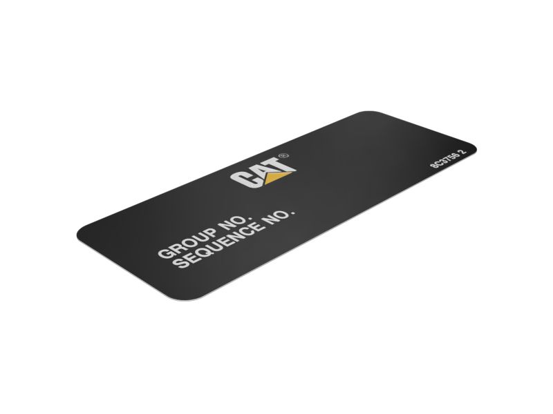 8C-3756: Идентификационная наклейка