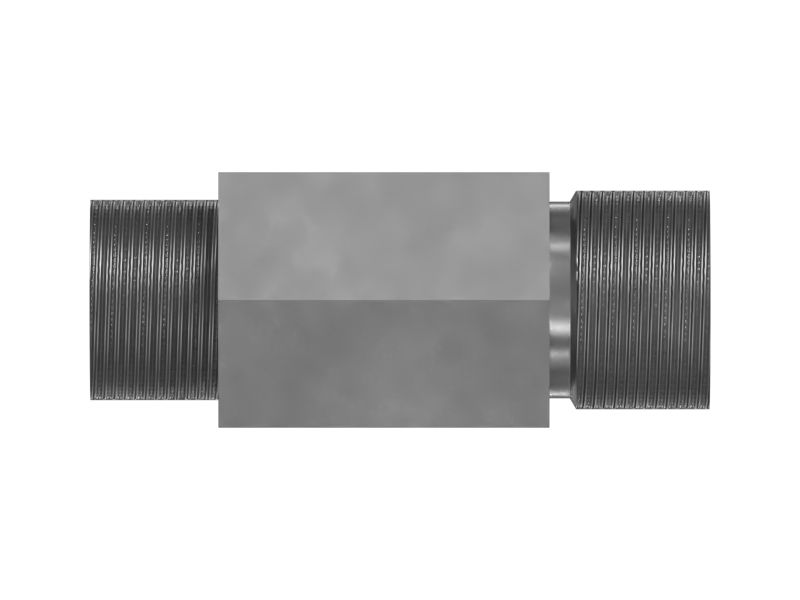 Прямой переходник с уплотнительным кольцом и шестигранной головкой 3/4-16 X 11/16-16