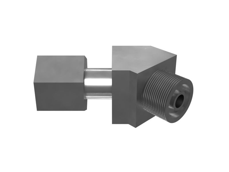 Переходной коленчатый патрубок 45° ORFS