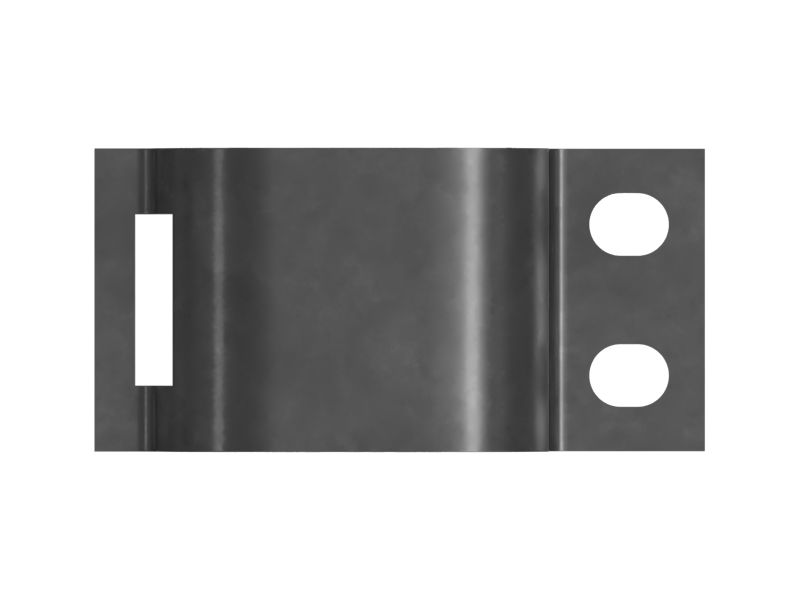 Половинный зажим для одной трубки, внутренний диаметр 40,00 мм