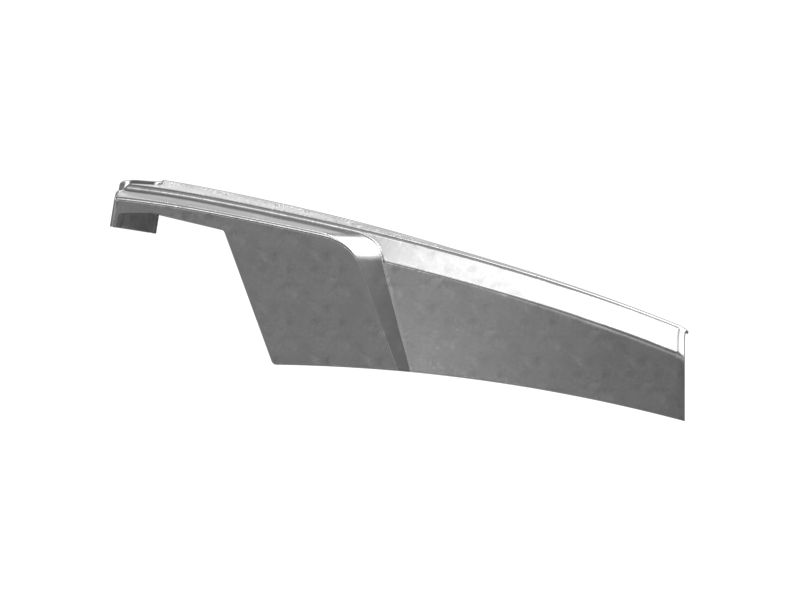 Черный пластмассовый капот