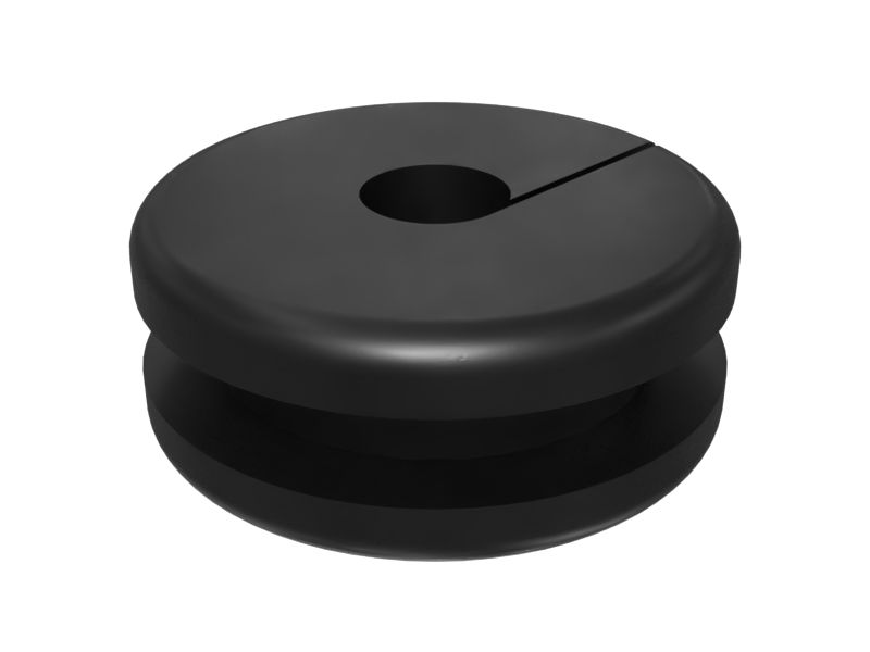 2D-2751: 7.94mm Split Type Rubber Grommet