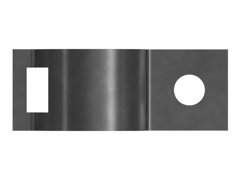 Стальной зажим с внутренним диаметром 45,00 мм