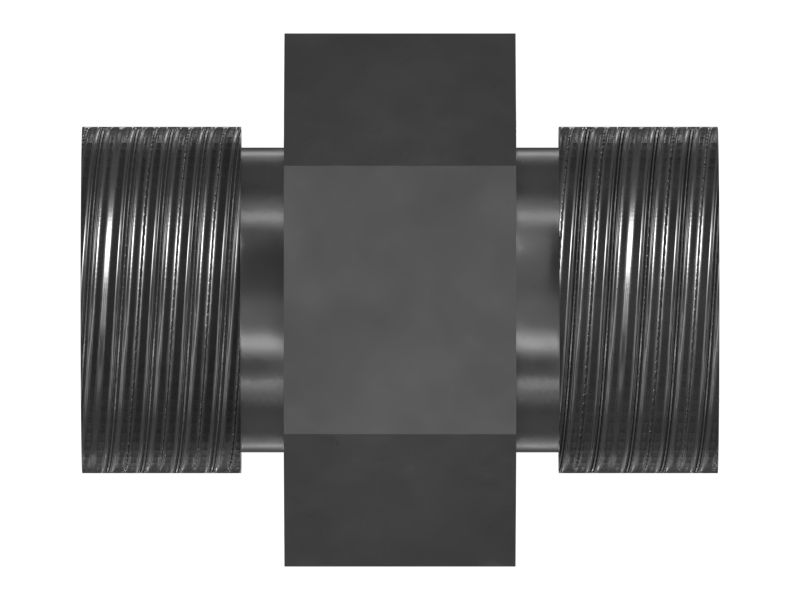 Адаптер прямого типа с шестигранной головкой и уплотнительным кольцом 3/4-16