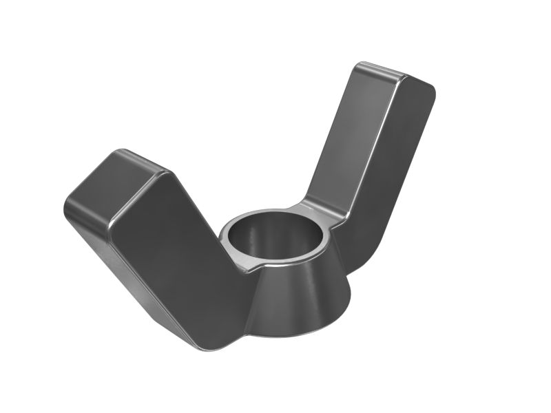 8T-2910: Резьбовая барашковая гайка M6 X 1-6H