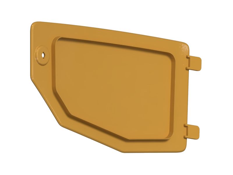 Крышка предохранителей консоли оператора