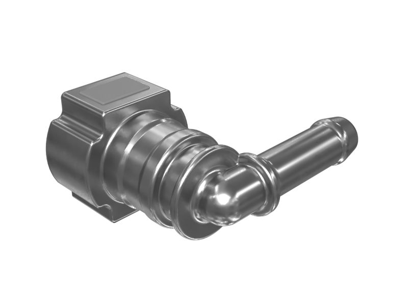 Соединитель топливного шланга под углом 90 градусов