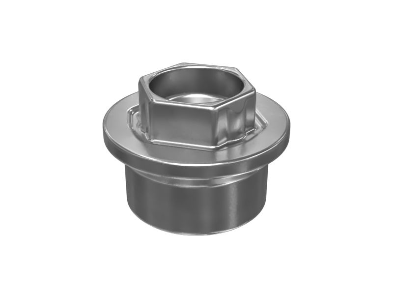 ГАЙКА С КОЛЬЦЕВОЙ ВСТАВКОЙ