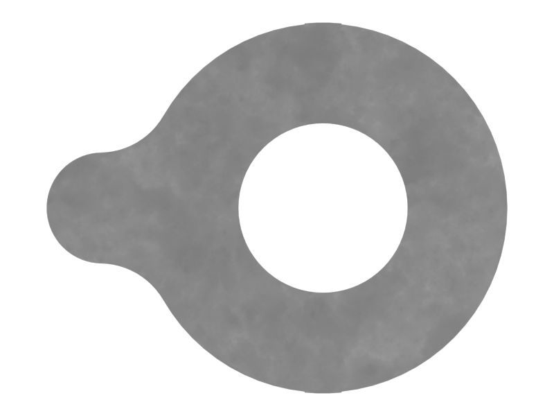 Пластиковая прокладка толщиной 1 мм