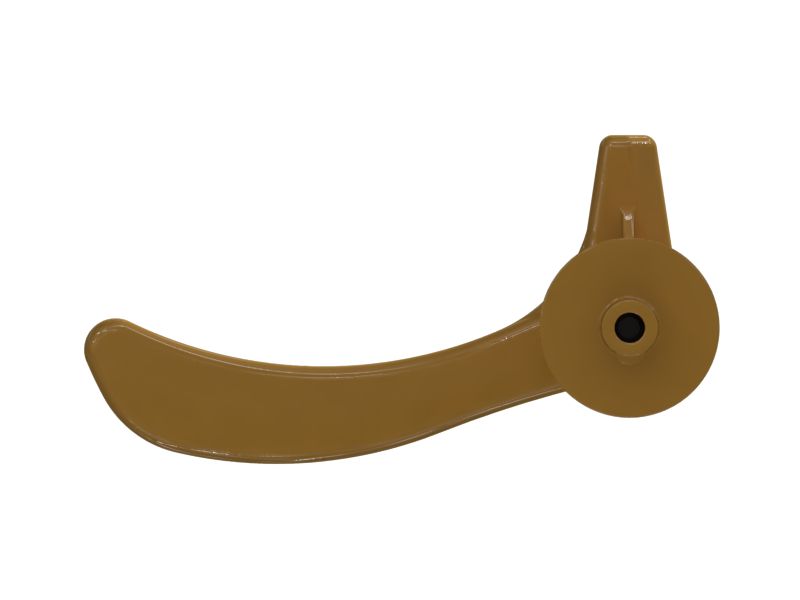 Дверная защелка с ручкой