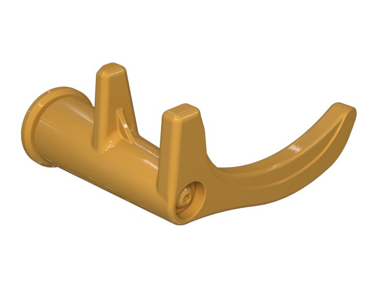 Дверная защелка с ручкой