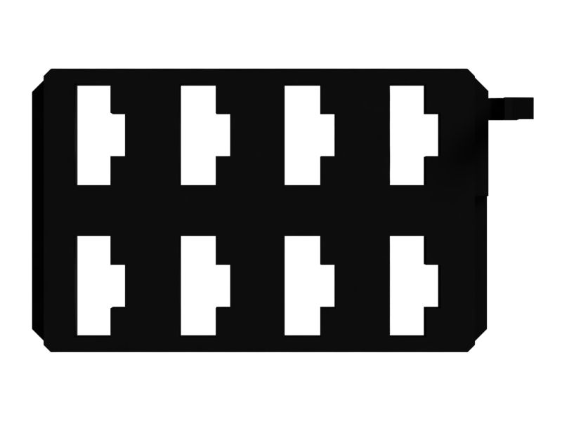 8-контактный гнездовой разъем