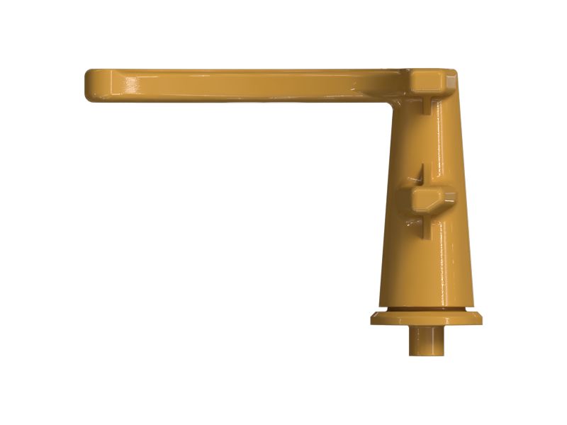 Дверная защелка с ручкой