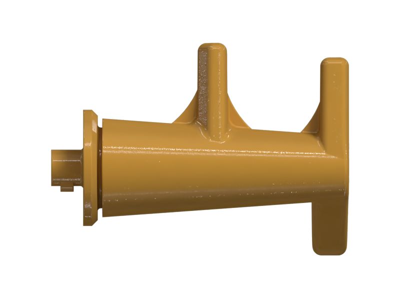 Дверная защелка с ручкой