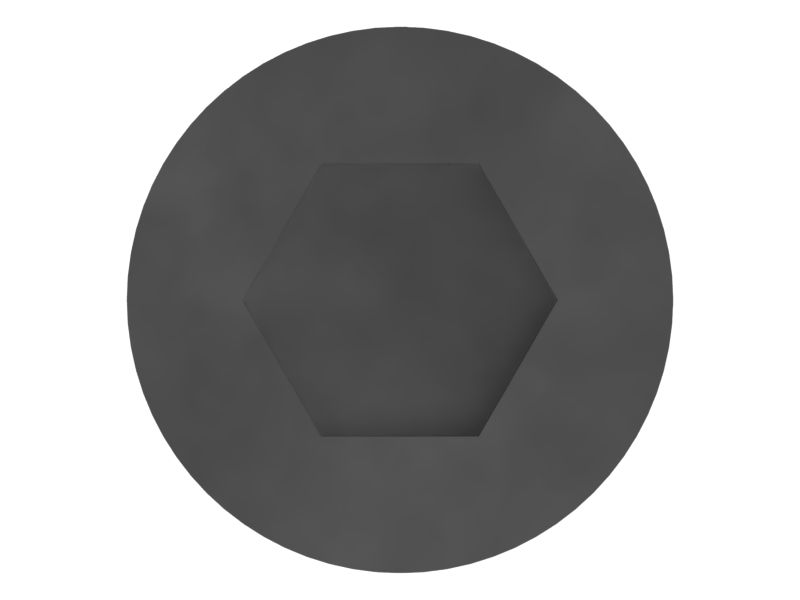 Болт с головкой под шестигранный торцевой ключ M10-1,5 x 45 мм