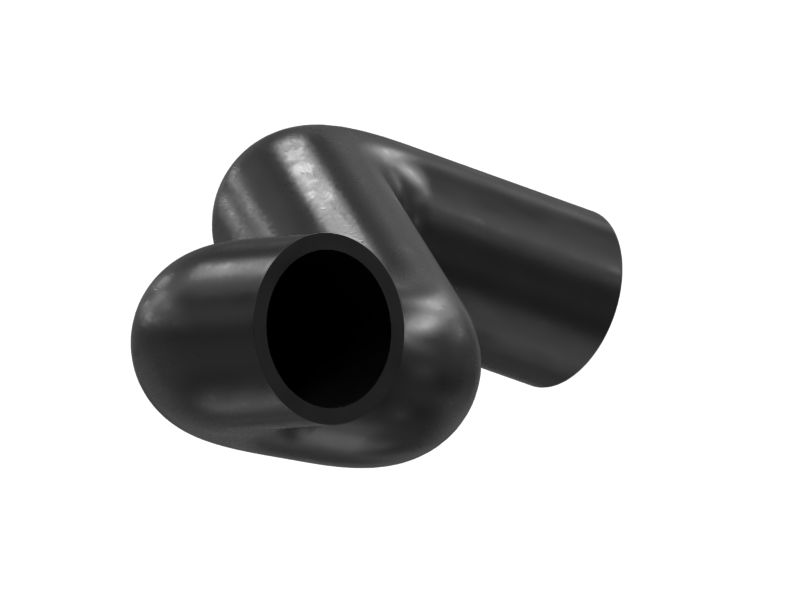 Шланг радиатора с несколькими изгибами, ВД 57,00 мм