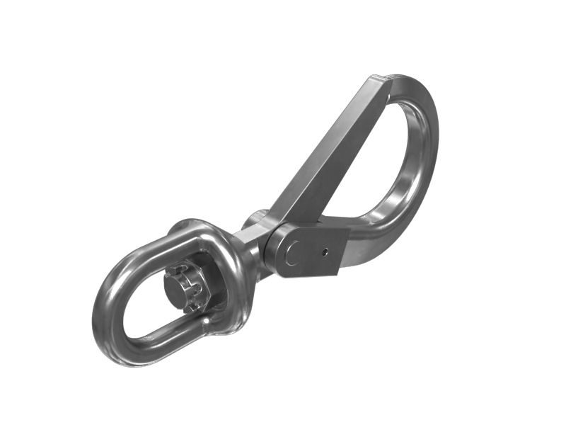 Предохранительный поворотный крюк