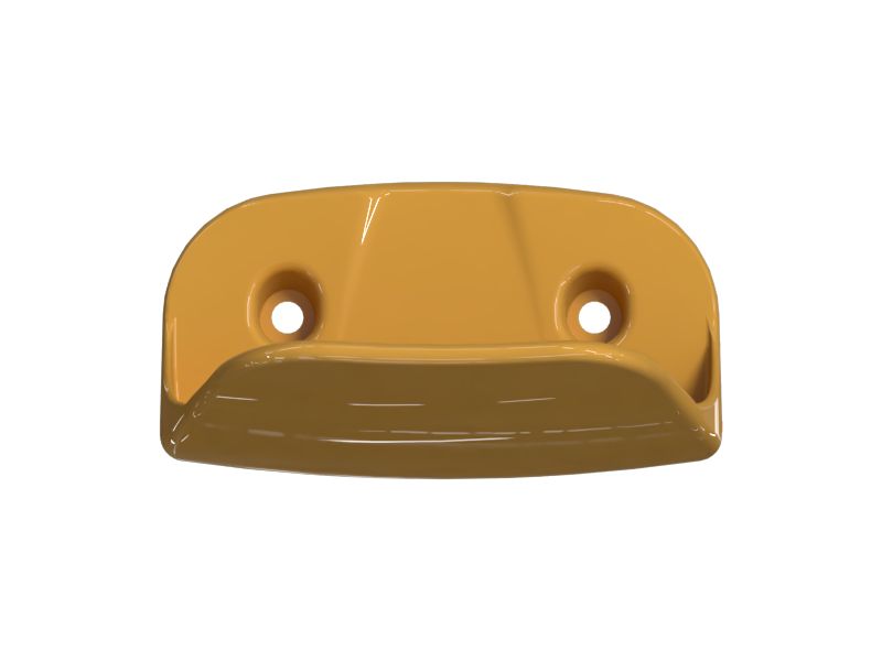 Клейкая пластмассовая защелка акулы