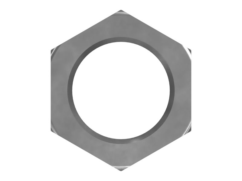 Шестигранная гайка с резьбой 13/16-16