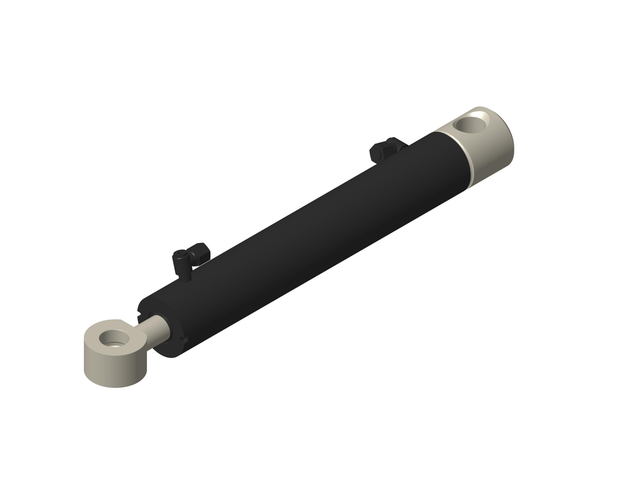 Левый гидроцилиндр наклона