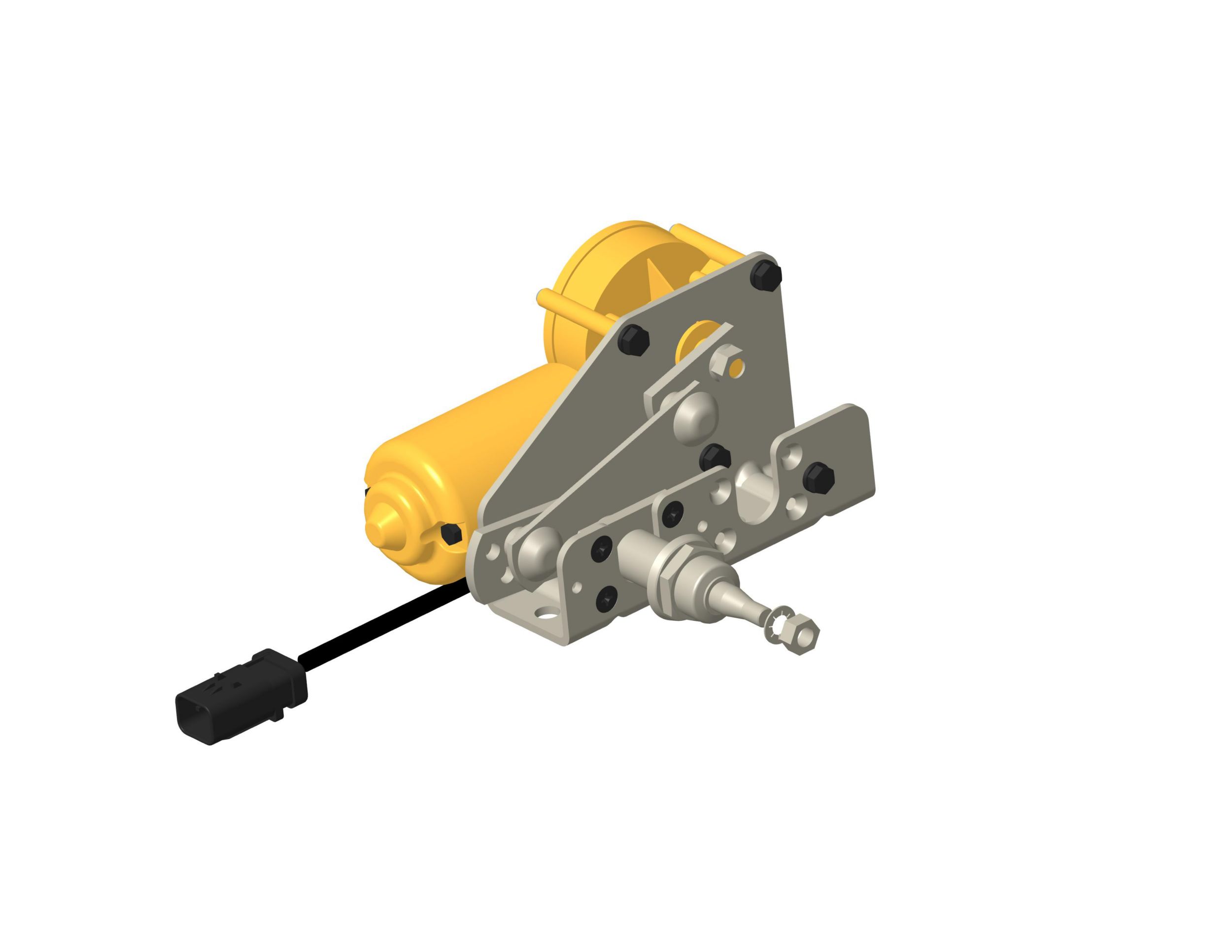 Электродвигатель стеклоочистителя в сборе