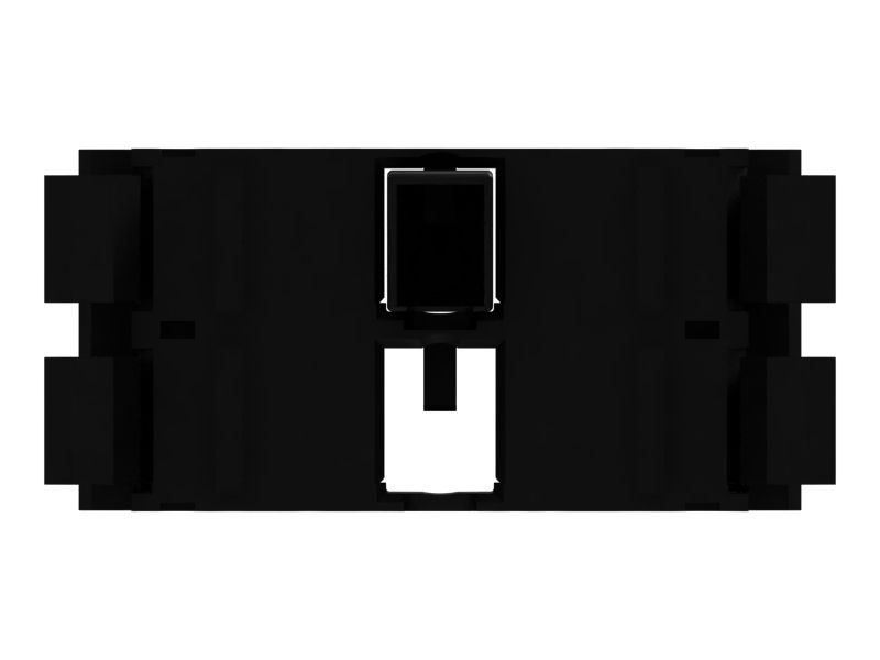 Однополюсный пластмассовый контактный блок