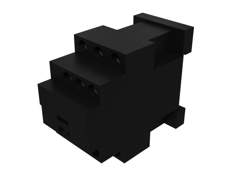 3-полюсный контактор 10 А