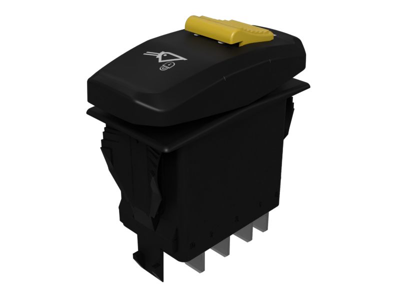 451-0667: Кулисный переключатель с быстроразъемной муфтой на 28 Вольт