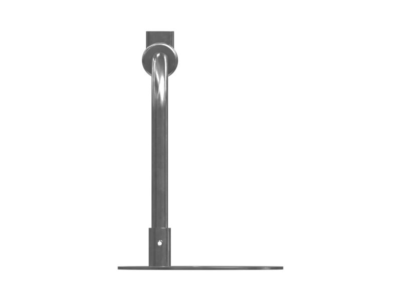 Стальной кронштейн лампы длиной 236,20 мм