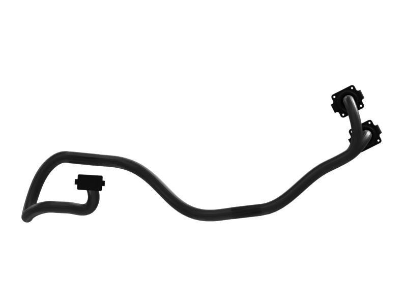 Готовый к крепежу левый жгут проводов