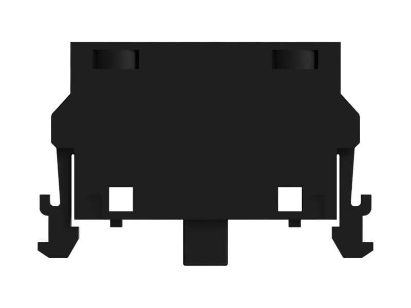 Однополюсный пластмассовый контактный блок