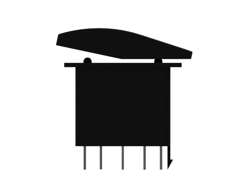 Кулисный переключатель в сборе