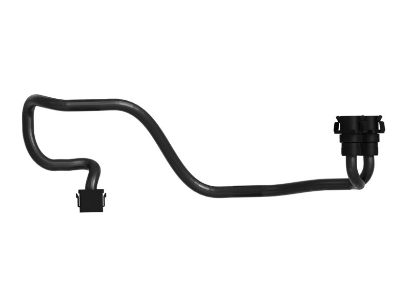 Готовый к крепежу левый жгут проводов