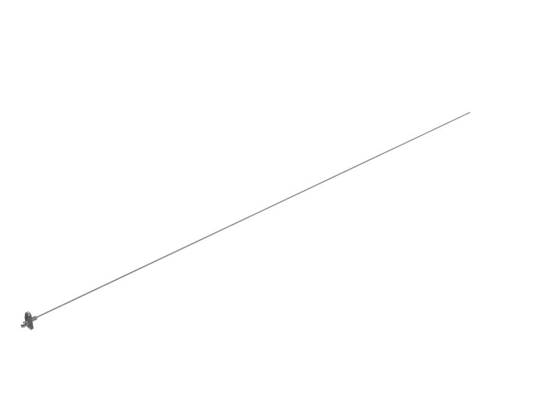 Монтажное основание радиоантенны с изоляционным сопротивлением